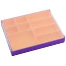 Box Token Silo Convertible 9 Repartições Gamegenic - Roxo e Laranja