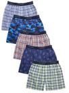 Boxer Hanes Boys Boys, 5 cores variadas, GG de 14 a 16 anos