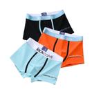 Boxer Masculino de Algodão Respirável - 3 Unidades - Confortável (M-3XL)