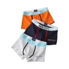 Boxer Masculino de Algodão Respirável - Pacote com 3 Unidades - Tamanhos M ao 3XL