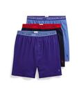 Boxers de malha Polo Ralph Lauren Classic Fit, pacote com 3 unidades para homens