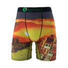 Boxershorts Masculinos plus Size Respiráveis com Estampa ETHIKA, Calções De Banho Sexy S-3XL