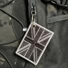 BP0001-002 Bandeira Reino Unido Patch Bordado 7,5x5,0cm