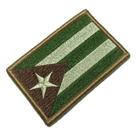 BP0010V03 Bandeira Cuba Patch Bordado Fecho Contato BP0010V03 Bandeira Cuba Patch Bordado Fecho Contato