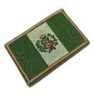 BP0028V03 Bandeira Peru Patch Bordado Fecho Contato BP0028V03 Bandeira Peru Patch Bordado Fecho Contato