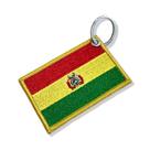 BP0029-001 Bandeira Bolivia Patch Bordado 7,5x5,0cm