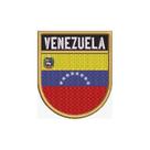 BP0046E-001 Bandeira Venezuela Patch Bordado 6,8x8,0cm BP0046E-001 Bandeira Venezuela Patch Bordado 6,8x8,0cm