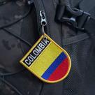 BP0049E-001 Bandeira Colombia Patch Bordado 6,8x8,0cm BP0049E-001 Bandeira Colombia Patch Bordado 6,8x8,0cm