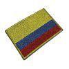 BP0049T21 Bandeira Colombia Patch Bordado Termo Adesivo