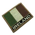BP0059NV03 Bandeira Irlanda Patch Bordado Fecho Contato