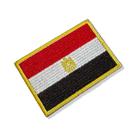 BP0069-001 Bandeira Egito Patch Bordado 7,5x5cm
