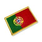 BP0071-001 Bandeira Portugal Patch Bordada 7,5x5cm