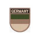 BP0081E-003 Bandeira Alemanha Patch Bordado 6,8x8,0cm