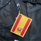BP0084-001 Bandeira Espanha Patch Bordado 7,5x5