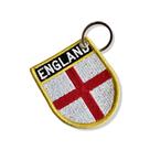 BP0176E-011 Bandeira Inglaterra Patch Bordado 5,7x6,8cm