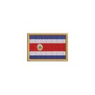 BP0201-011 Bandeira Costa Rica Patch Bordado 5,7x3,8cm BP0201-011 Bandeira Costa Rica Patch Bordado 5,7x3,8cm