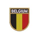BP0215E-001 Bandeira Bélgica Patch Bordado 6,8x8 BP0215E-001 Bandeira Bélgica Patch Bordado 6,8x8