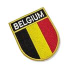 BP0215E-001 Bandeira Bélgica Patch Bordado 6,8x8 BP0215E-001 Bandeira Bélgica Patch Bordado 6,8x8