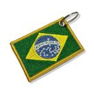 BP0403-001 Bandeira Brasil Patch Bordado 7,5x5,0cm