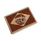 BP0403-004 Bandeira Brasil Patch Bordado 7,5x5,0cm