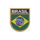 BP0403E-001 Bandeira Brasil Patch Bordado 6,8x8,0cm