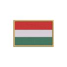 BP0406-021 Hungria Patch Bordado 10,2x6,8cm