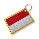 BP0419-001 Indonésia Patch Bordado 7,5x5,0cm
