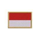 BP0419-001 Indonésia Patch Bordado 7,5x5,0cm