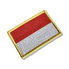 BP0419-001 Indonésia Patch Bordado 7,5x5,0cm