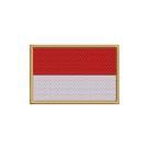 BP0419-021 Indonésia Patch Bordado 10,2x6,8cm