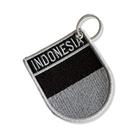 BP0419E-002 Bandeira Indonésia Patch Bordado 6,8x8,0cm