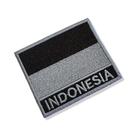 BP0419N-002 Bandeira Indonésia Patch Bordado 7,5x6,3cm BP0419N-002 Bandeira Indonésia Patch Bordado 7,5x6,3cm