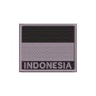 BP0419N-002 Bandeira Indonésia Patch Bordado 7,5x6,3cm BP0419N-002 Bandeira Indonésia Patch Bordado 7,5x6,3cm