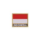 BP0419N-011 Bandeira Indonésia Patch Bordado 5,7x4,8cm