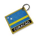 BP0421N-001 Bandeira Curaçao Patch Bordado 7,5x6,3cm