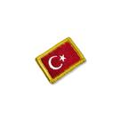 BP0428-031 Bandeira Turquia Patch Bordado 3,8x2,5cm BP0428-031 Bandeira Turquia Patch Bordado 3,8x2,5cm