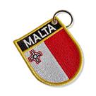 BP0435E-001 Bandeira Malta Patch Bordado 6,8x8,0cm BP0435E-001 Bandeira Malta Patch Bordado 6,8x8,0cm