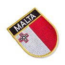 BP0435E-001 Bandeira Malta Patch Bordado 6,8x8,0cm BP0435E-001 Bandeira Malta Patch Bordado 6,8x8,0cm