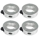 Braçadeira de bloqueio para rolamento de eixo de kart 4x1 em alumínio SJVLXHI