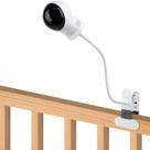Braçadeira de clipe flexível para montagem em monitor de bebê para Eufy Spaceview