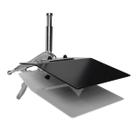 Braçadeira de placa Flashpoint Duckbill Style, cor preto/branco