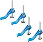 Braçadeira de vedação POWERTEC 71502 com parafusos de esteira em T para marcenaria Braçadeira de vedação POWERTEC 71502 com parafusos de esteira em T para marcenaria
