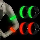 Braçadeira e Tornozeleira Luz, led, Luminoso - corrida, ciclismo, treino - Importado U S A