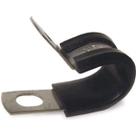 Braçadeira Gardner Bender PPR-1500 9,5 mm, 1 furo, isolada em borracha, pacote com 2 unidades