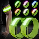 Braçadeira LED Topward Kit com 2 Unidades, 5 Cores e 11 Modos de Luz