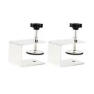 Braçadeiras frontais de gaveta Bothyi Portable com kit de fácil ajuste x2