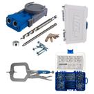 Braçadeiras Kreg Jig R3 Master System com kit de parafusos de partida e braçadeira