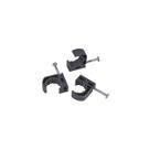 Braçadeiras para tubos Oatey 33910 Barbed 12 incluídas Bolsa plástica de 1/2 polegada cinza