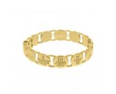 Bracelete 10 Mandamentos Dourado
