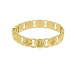 Bracelete 10 mandamentos verniz italiano